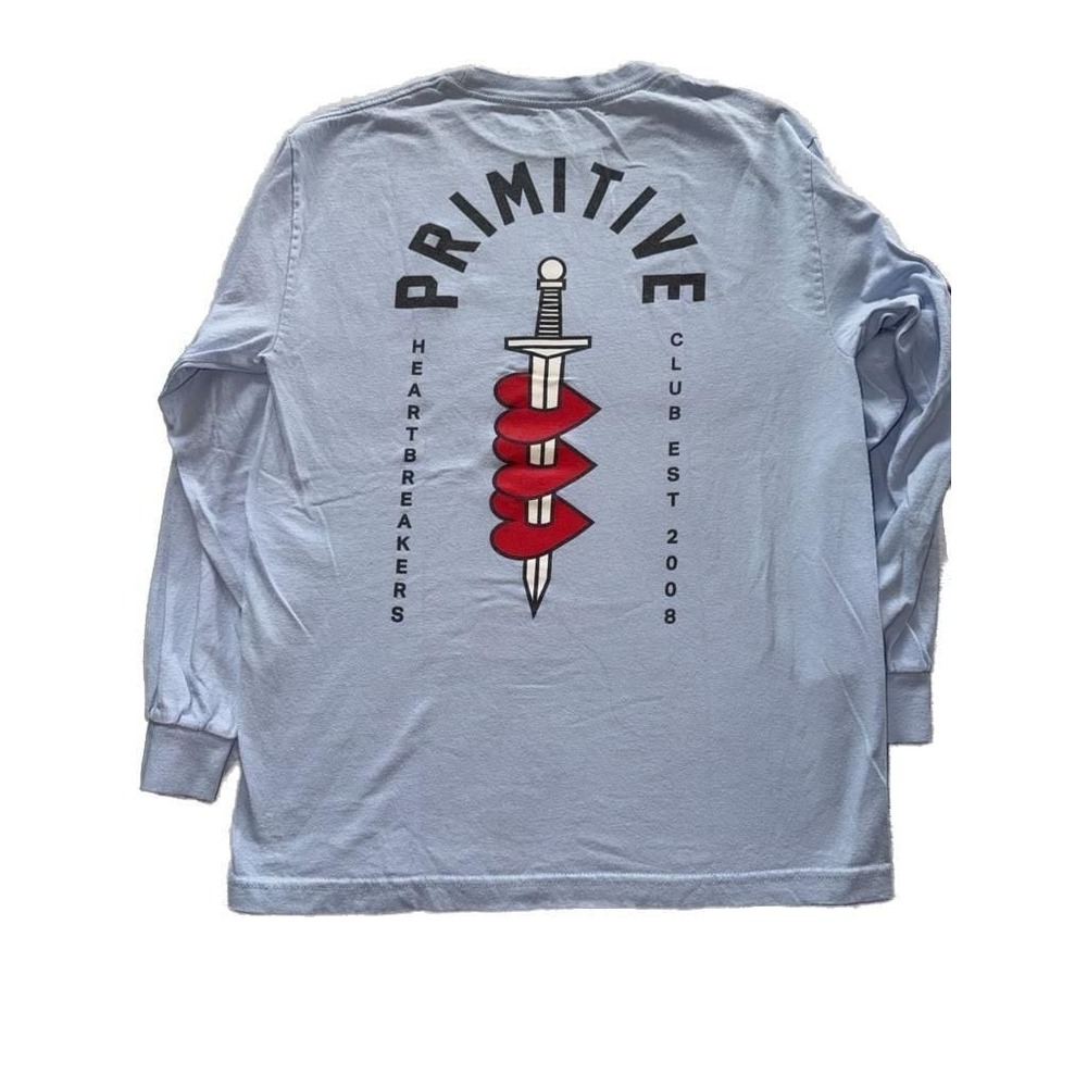 Primitive Long Sleeve T-Shirt Powder Blue